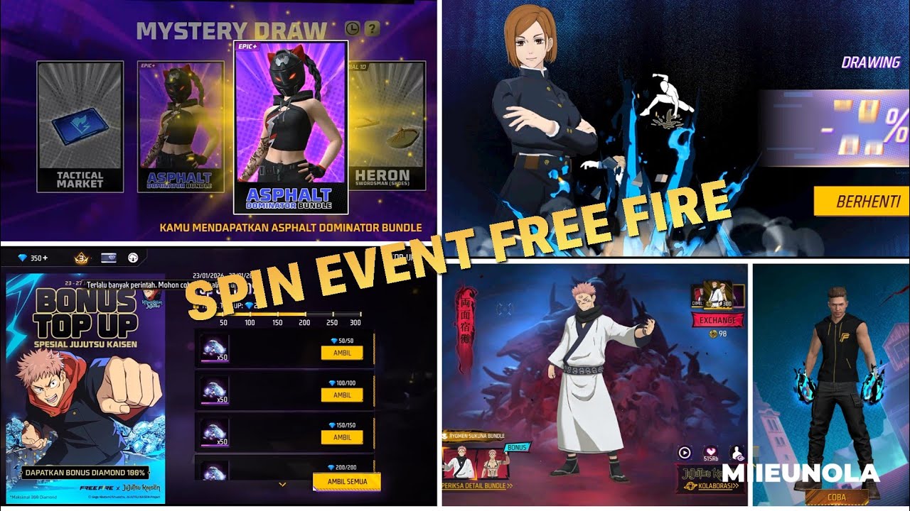 SPIN EVENT FREE FIRE #1 