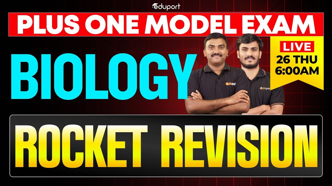 Plus One Biology Rocket revision| Eduport Plus One