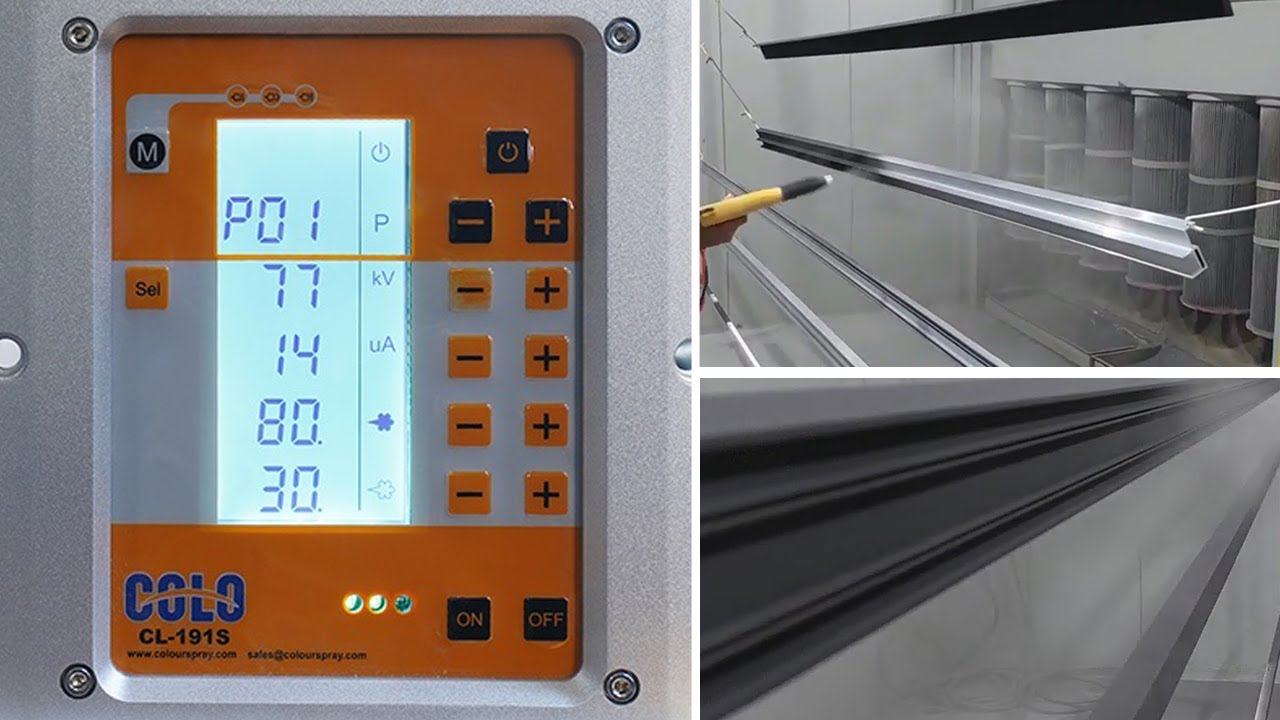 Best Professional Powder Coating Equipment for Aluminium Profile