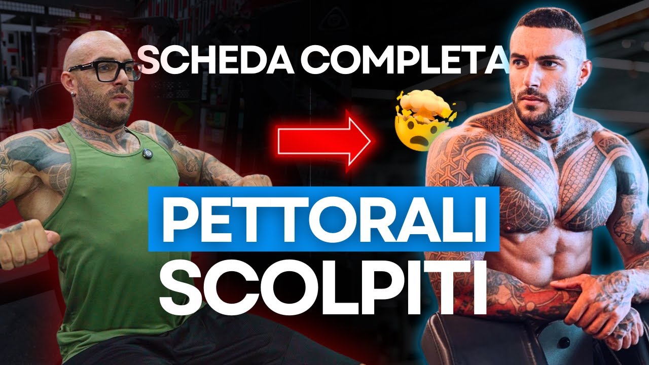 SCHEDA GRATUITA PETTO (esercizi, serie, ripetizioni, errori da non fare, soluzioni, ecc..)