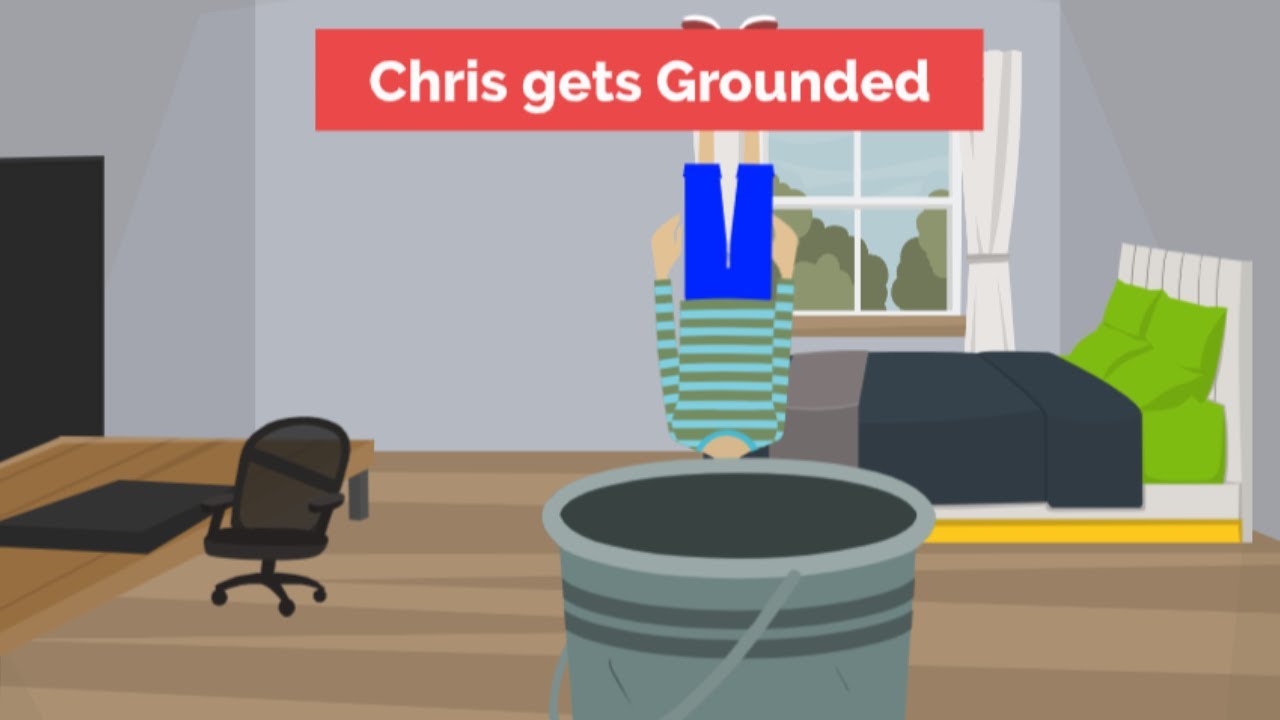 Chris does a Headstand with a Head Bucket/ Grounded