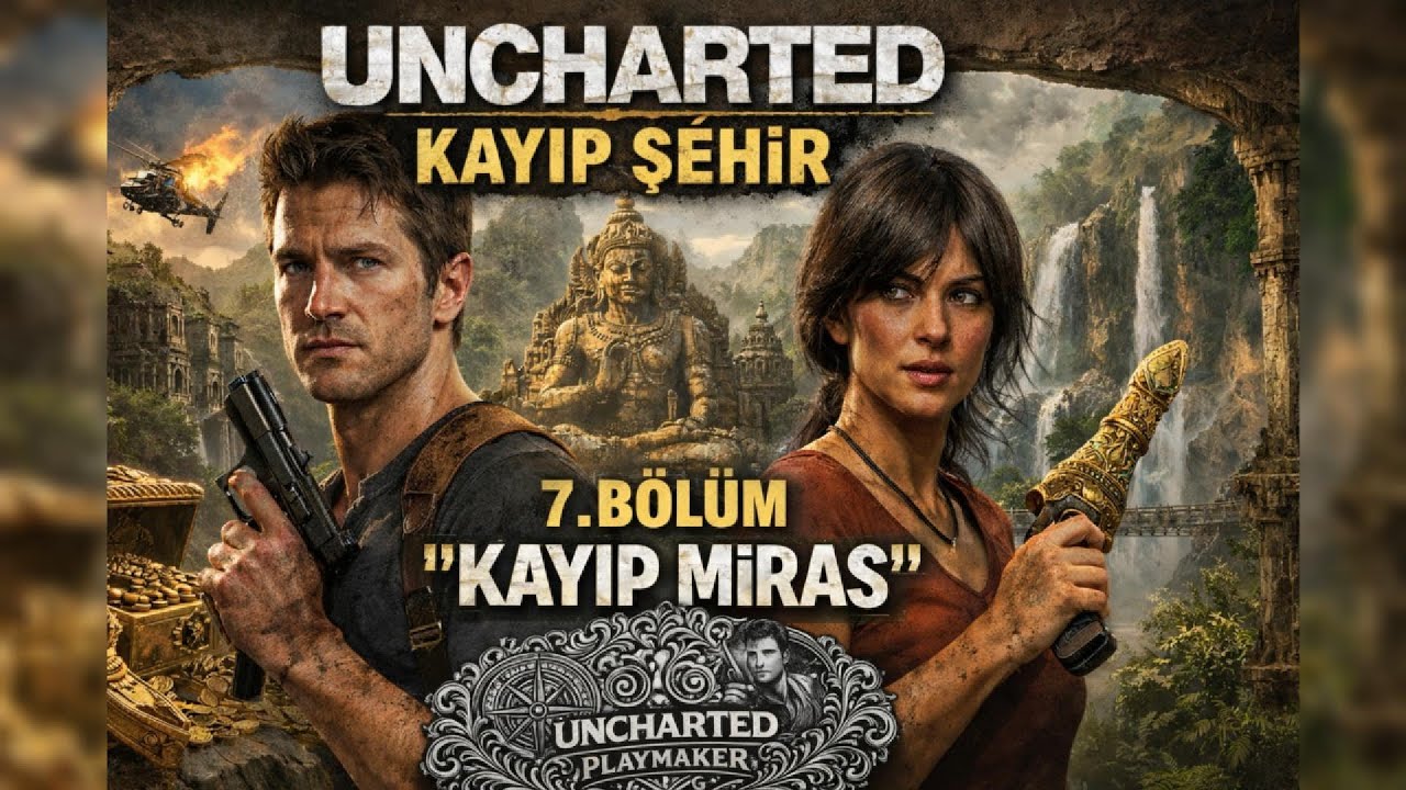BU BÖLÜMDE HER ŞEY TERSİNE DÖNDÜ! 😱 | Uncharted Kayıp Şehir – 7. Bölüm (45 DK) #uncharted