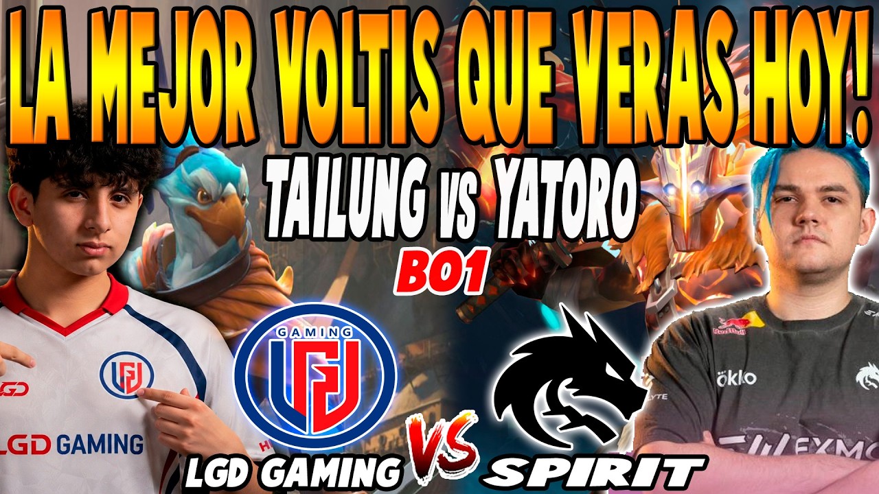 LGD GAMING vs TEAM SPIRIT [BO1] - WISPER, TAILUNG vs YATORO - BLAST SLAM VII DOTA 2