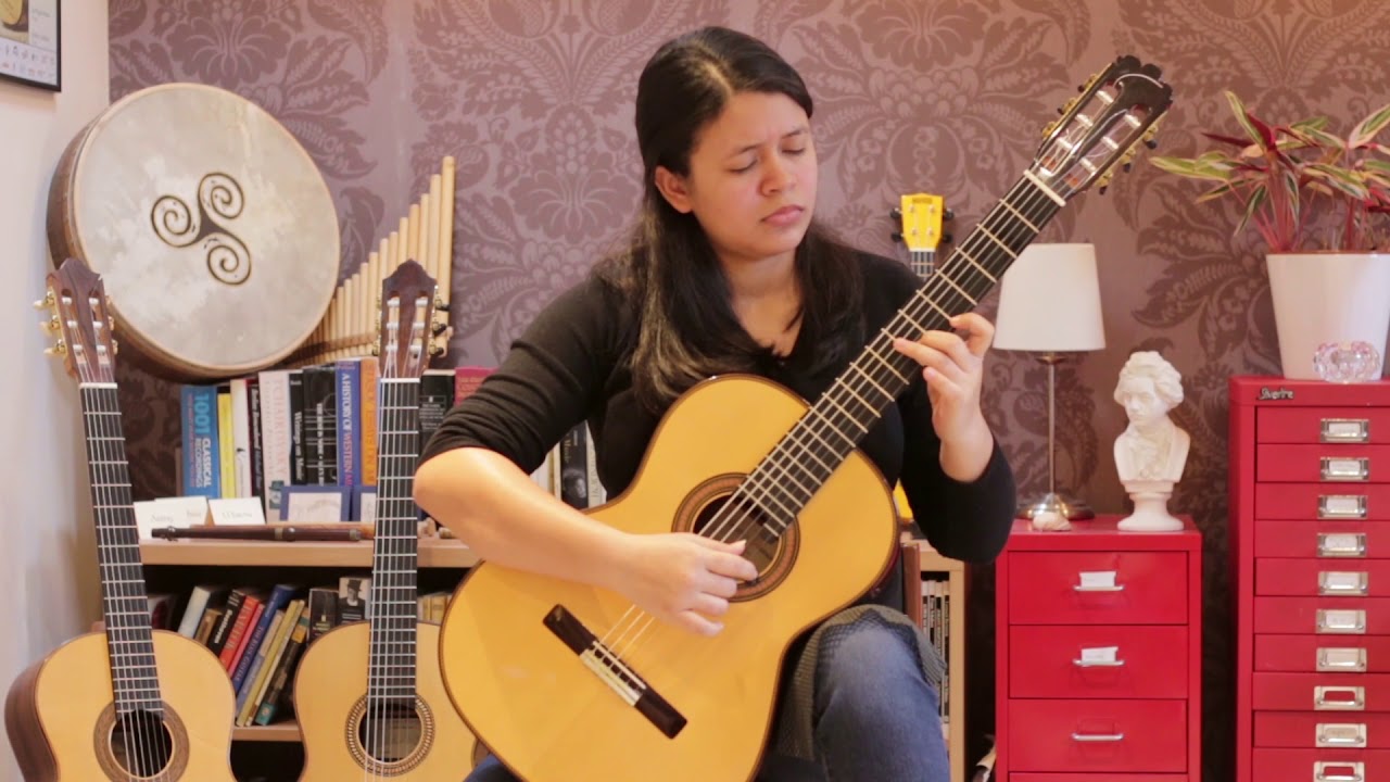 Carmen Farfan plays Vals op. 8 No 4; by Agustin Barrios Mangore.