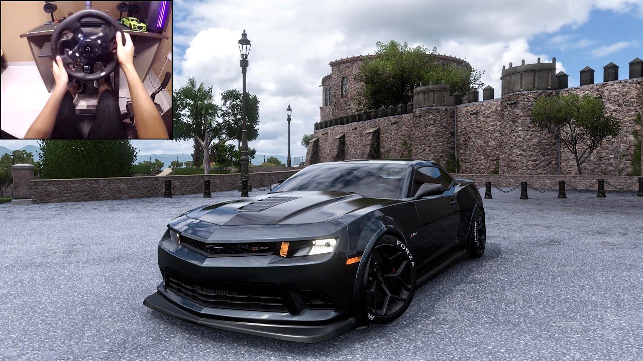 1000HP Chevrolet Camaro Z28 - Forza Horizon 5 | Logitech g920 