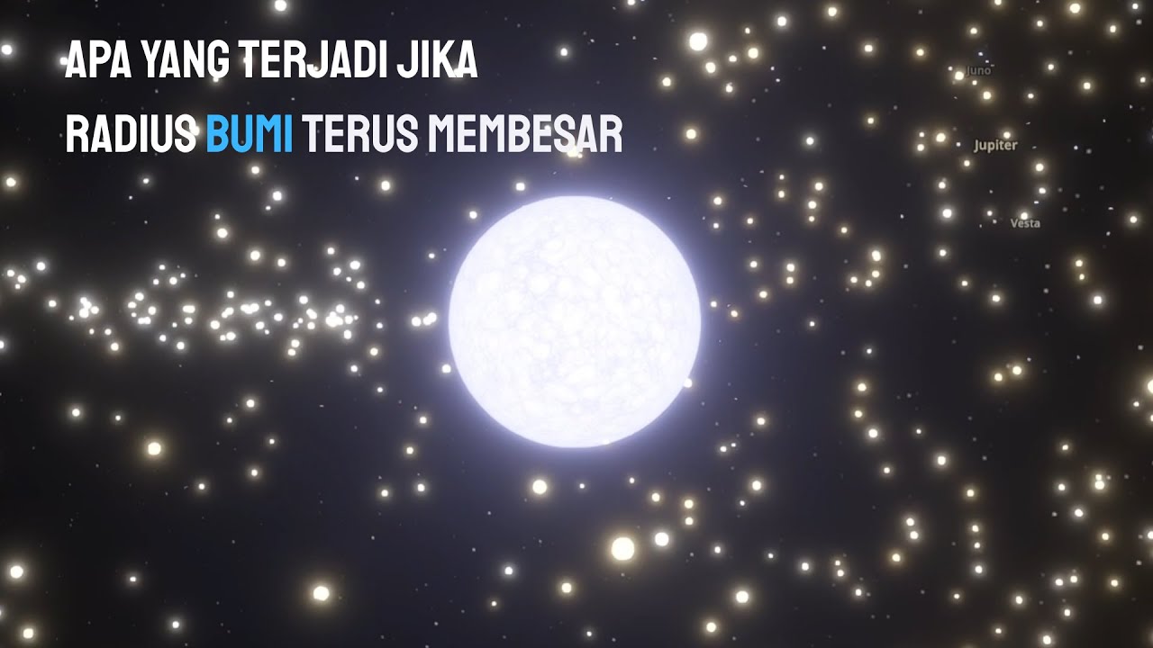 Apa yang Terjadi jika BUMI MEMBESAR dengan Densitas yang Sama?
