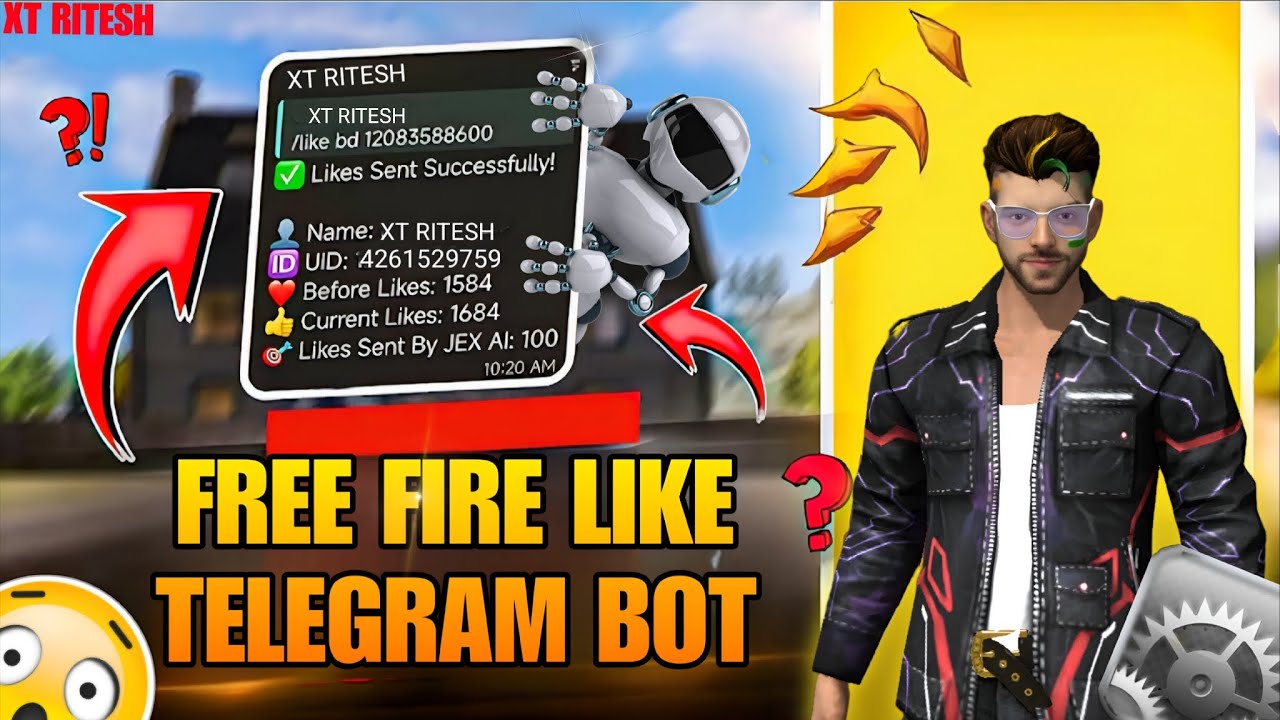FREE FireLIKE TELEGRAM BOT ot 
