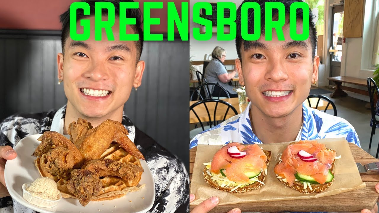Best Food In NC?! | Greensboro North Carolina Food Tour 2021 Vlog #2