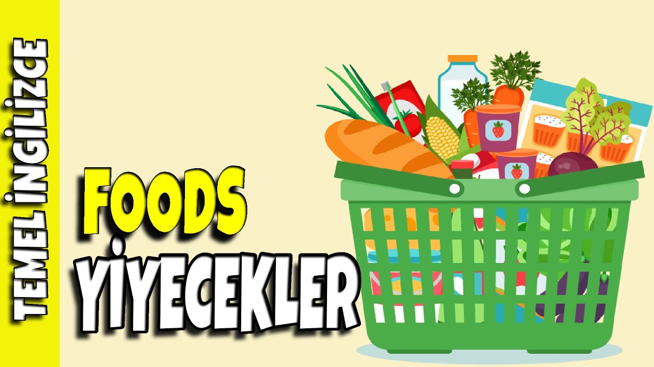 OKUL ÖNCESİ İNGİLİZCE | YİYECEKLER (FOODS)
