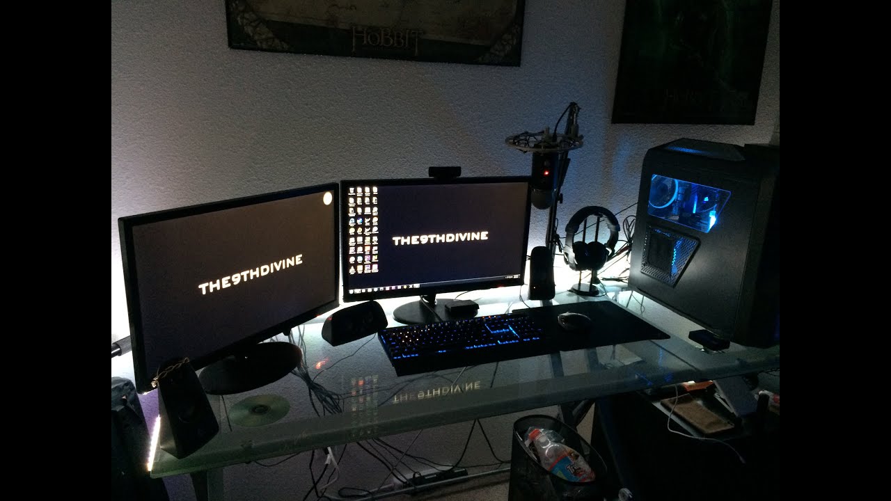 Gaming Setup + Room Tour - January 2015