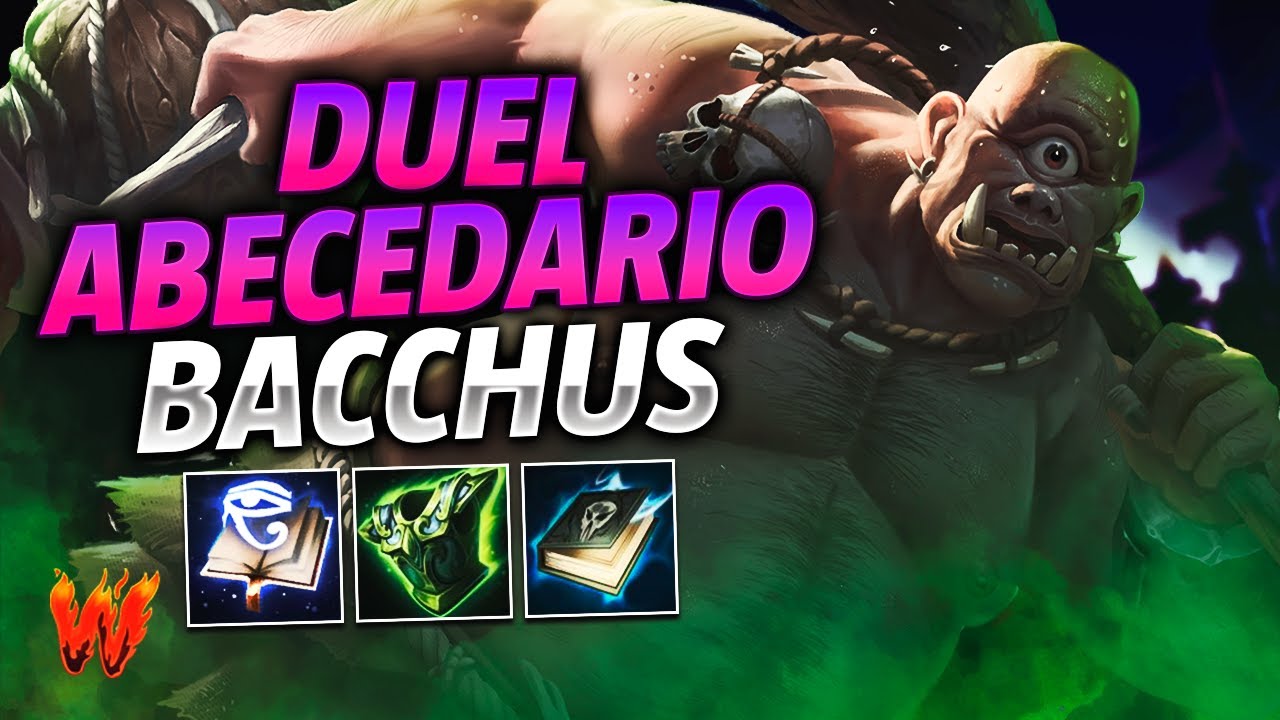 BACCHUS, LOS ADCS SIGUEN ROTOS... - Warchi - Smite Duel Abecedario S10