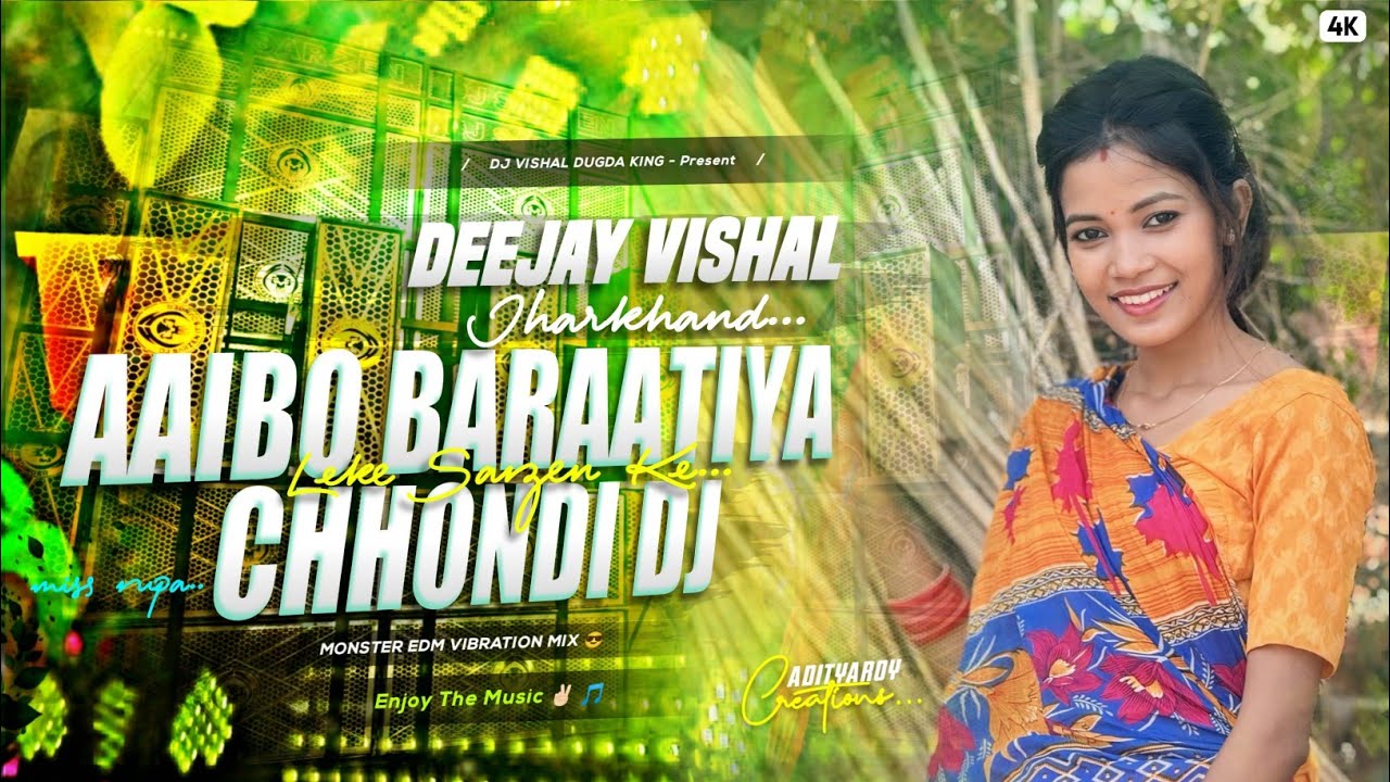 Aaibo  Baraatiya Dj Leke Sarzen Ke😱 Edm Competition Level 💥 Khortha Dj Song || DjVishal