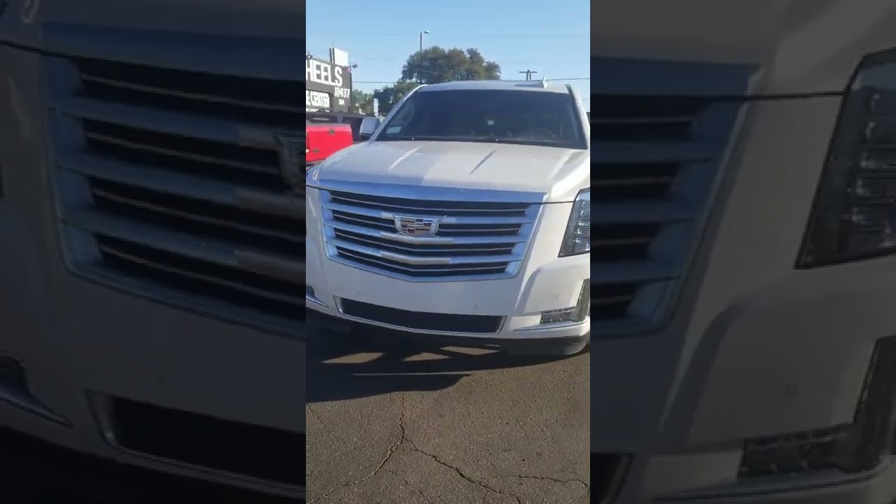 Cadillac  Escalade on 28's **hilarious**