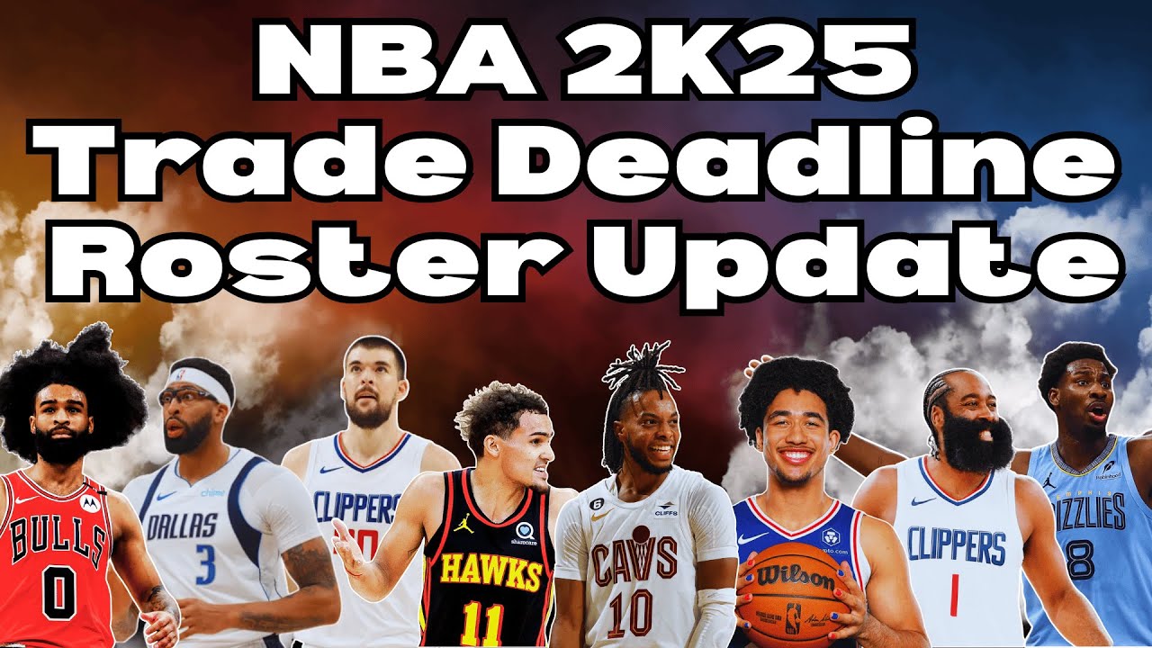 Как получить состав команды на дедлайн обменов в NBA 2K25