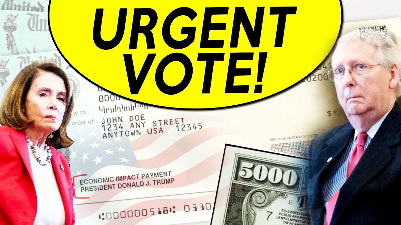 NEXT WEEK! $1200 Stimulus Check Update + McConnell Senate VOTE on PPP Money