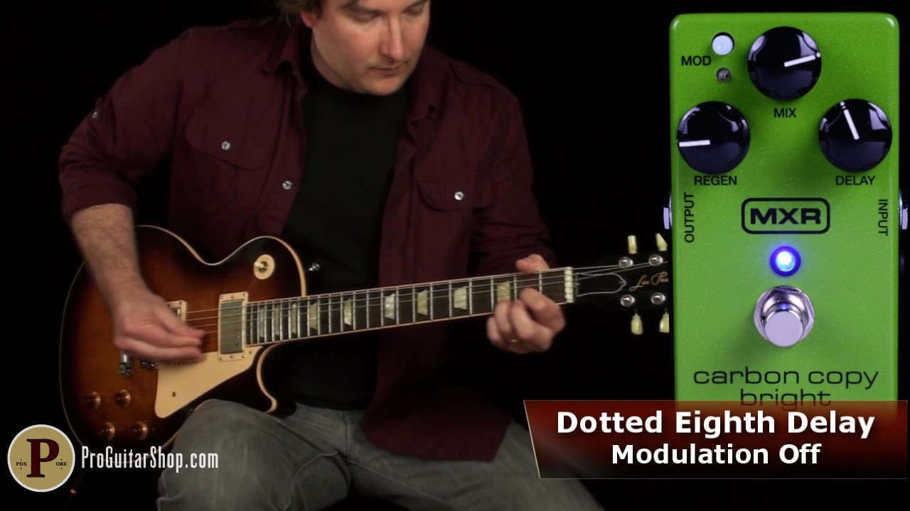 MXR Carbon Copy Bright - U2 Tribute