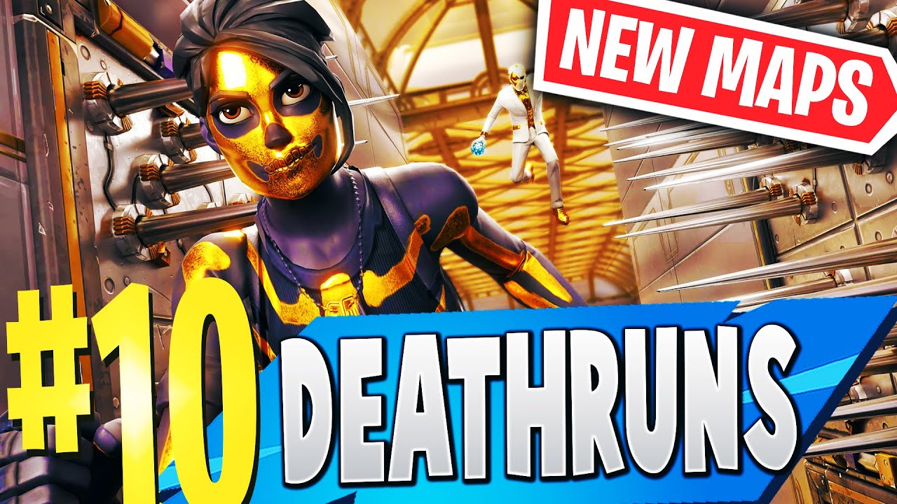 TOP 10 Best LEVEL 100 Deathrun Maps In Fortnite | Fortnite Deathrun Map CODES