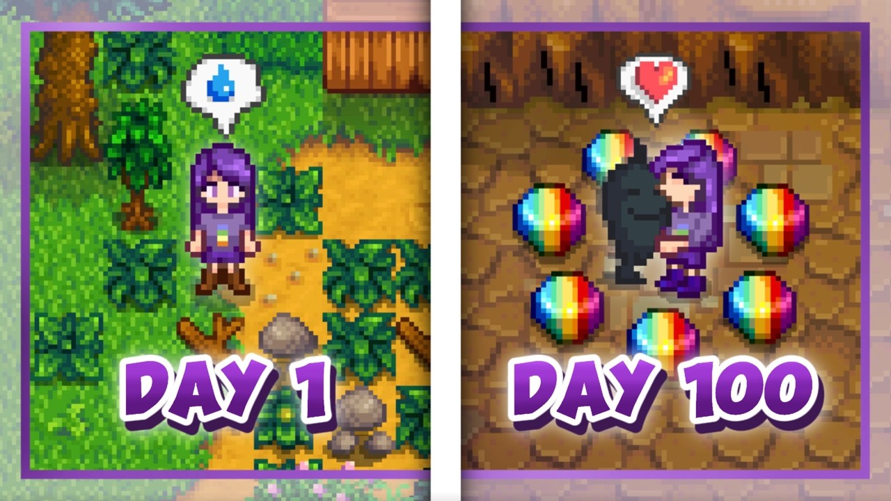 Я играл 100 дней в Stardew Valley под вашим руководством