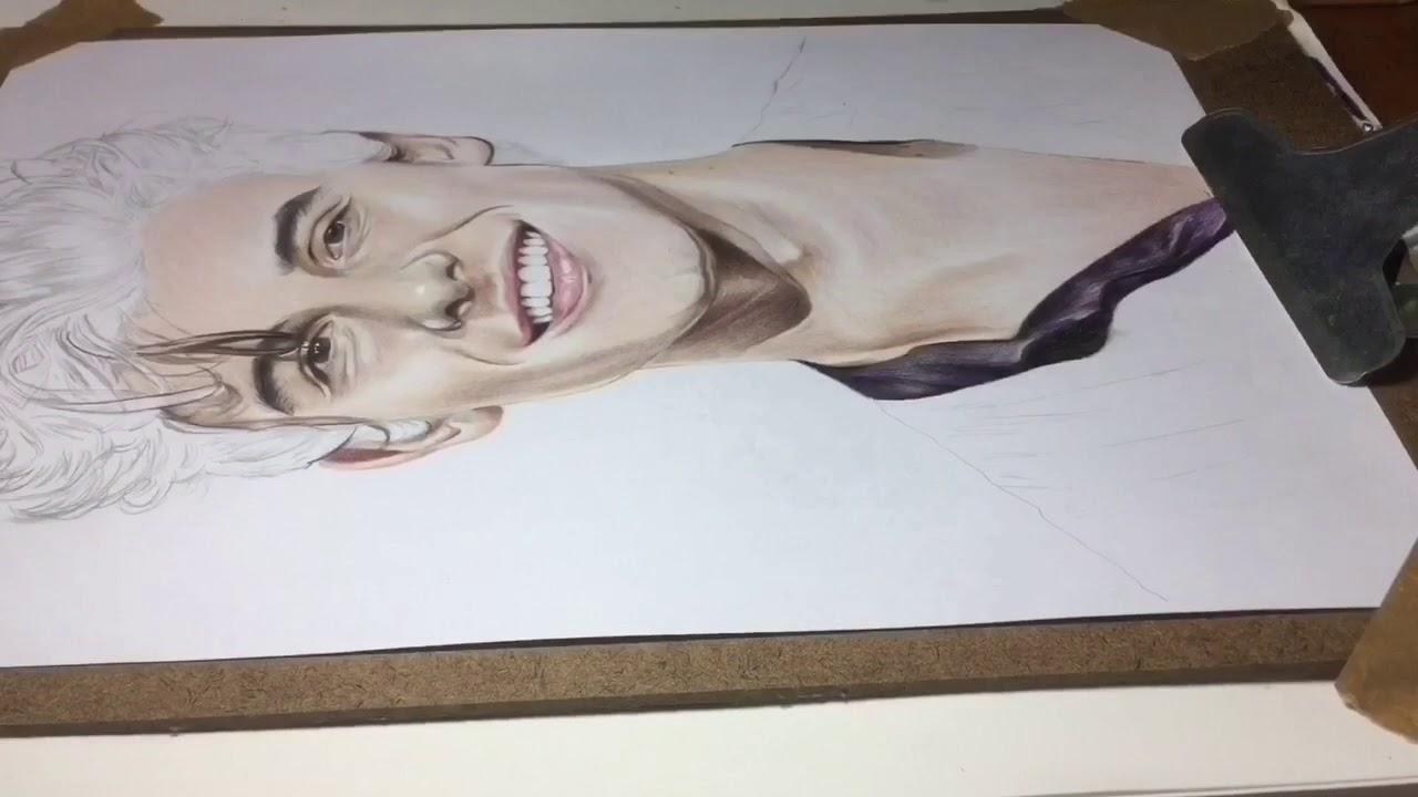 Desenhando Shawn Mendes por Natalie Rodrigues || Speed Drawing