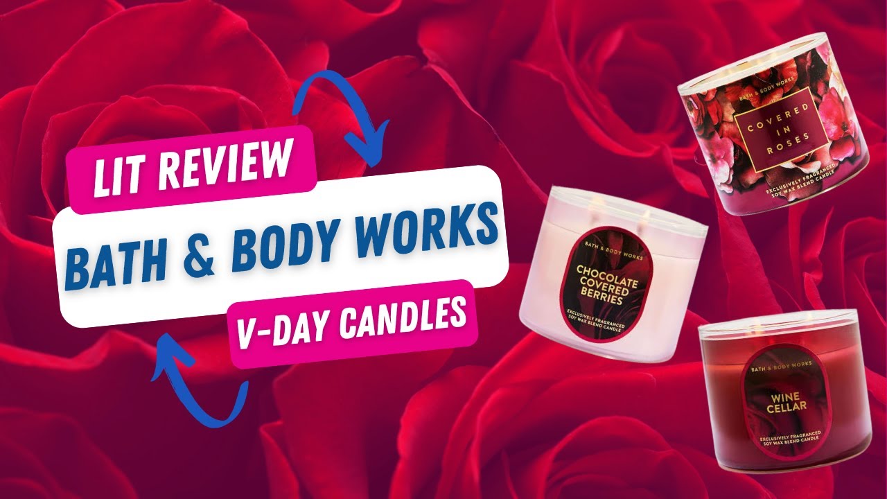 🔥 Обзор свечей | Bath & Body Works 🍷 Три новые свечи ко Дню святого Валентина 🌹 Обзор после испол...