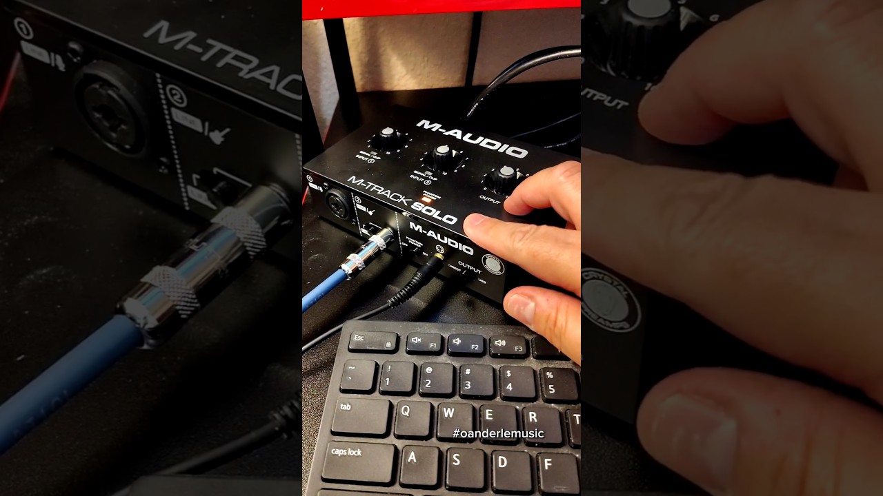 Setting Up My M-Audio Solo with Reason 13
