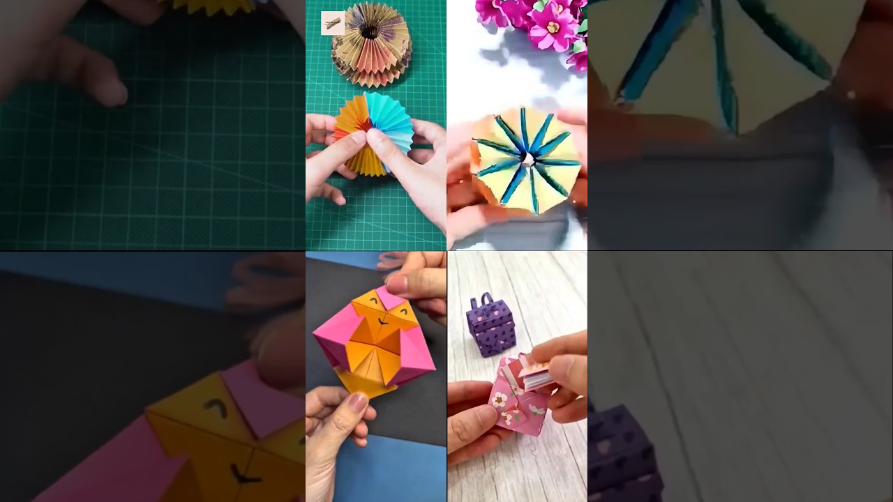 Easy Origami Papercraft, Handmade Ideas😍👏 #craft #diy #handmade #craftideas #origami #howtomake