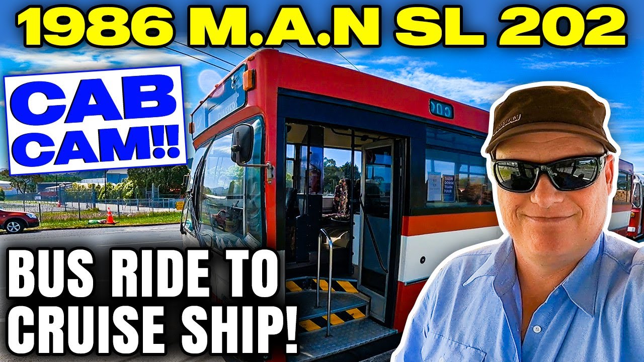 【M.A.N SL 202】5 speed ZF Automatic. Great transmission sounds!