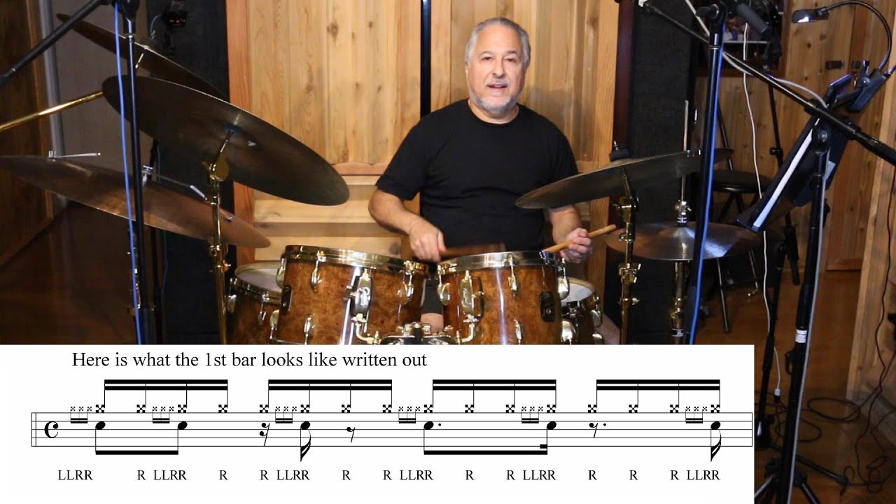 4 Stroke Ruffs on the Drum Set