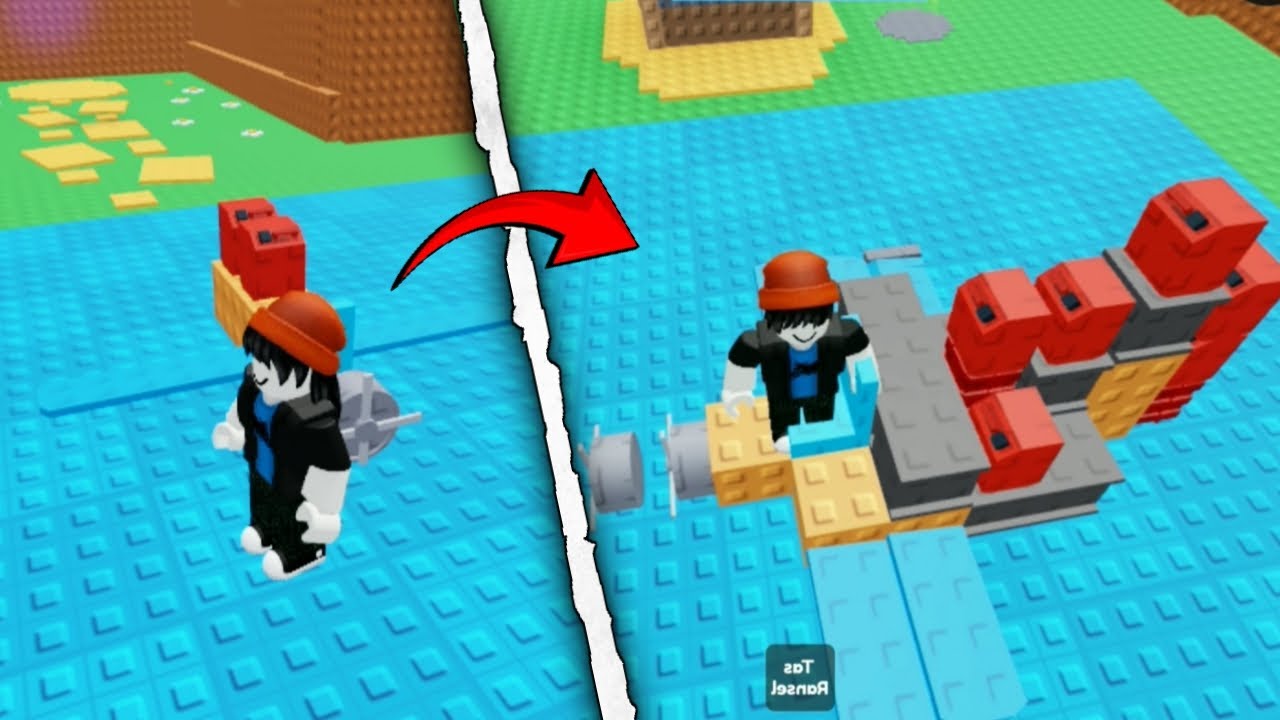 Aku membangun pesawat di Roblok