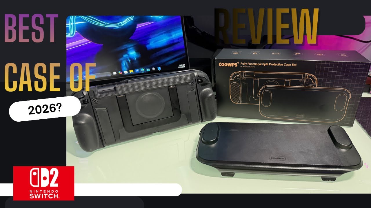 ¿LA MEJOR FUNDA PARA NINTENDO SWITCH 2 POR MENOS DE $60?! 🤯🔥 | COOWPS P2