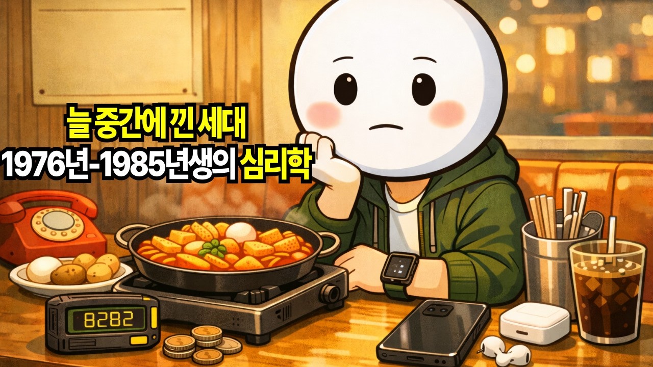 1976년-1985년생들의 심리학, 왜 우리는 어디에도 안 끼는 걸까? 아날로그로 컸는데 디지털로 버틴 세대의 심리