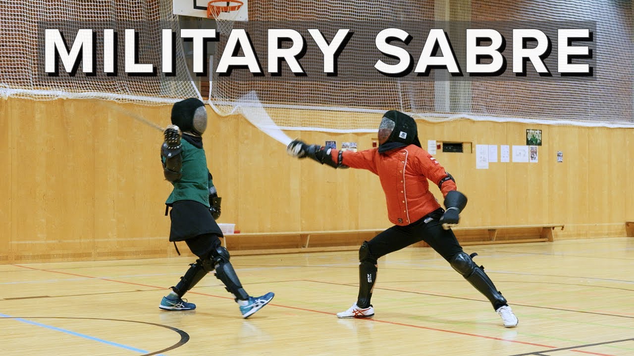 Military SABRE Sparring | Max vs Peter [HEMA]