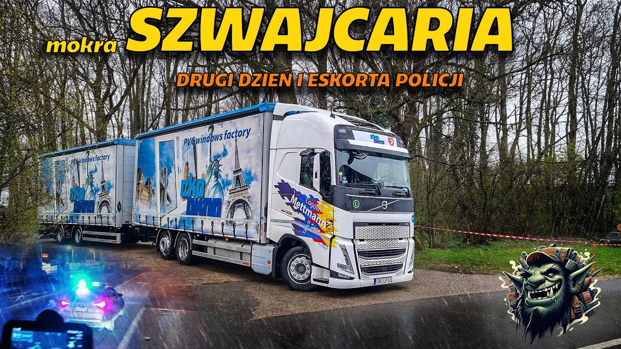 Jak wyglądał drugi dzień na Szwajcarii i na koniec eskorta Policji   #37