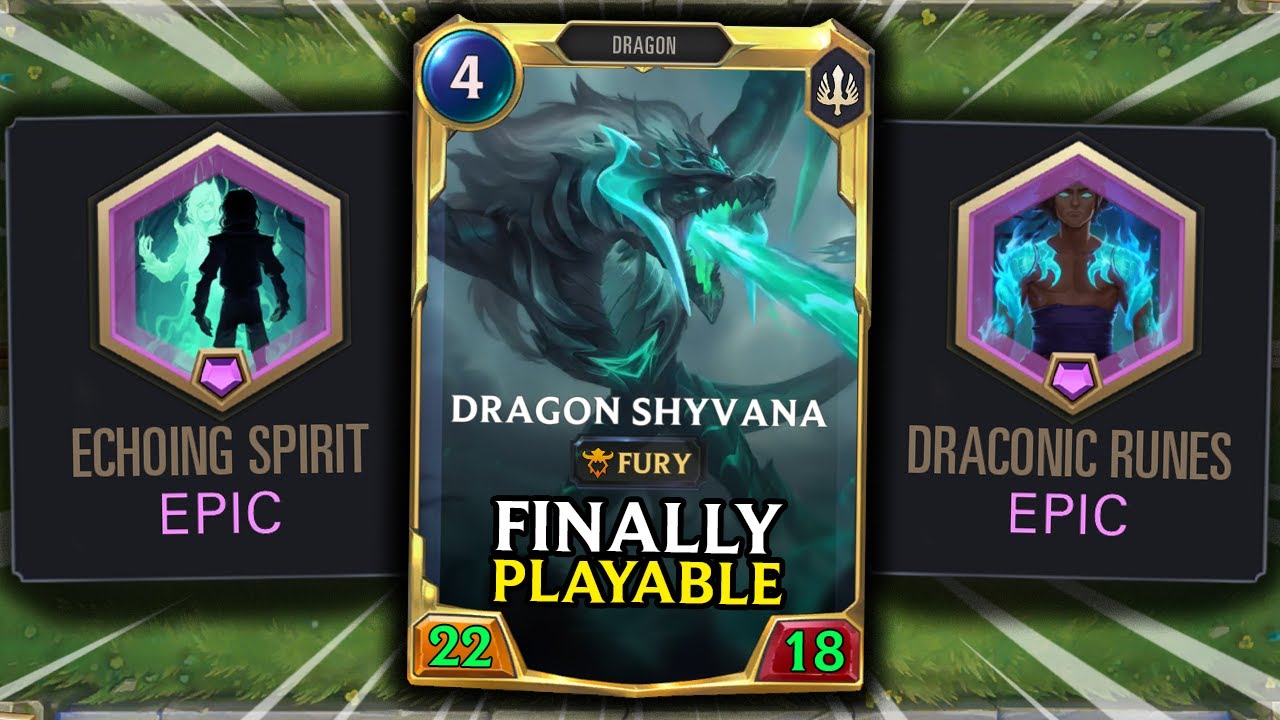 Somebody Found a CRAZY Shyvana Relic Build?! - Legends of Runeterra