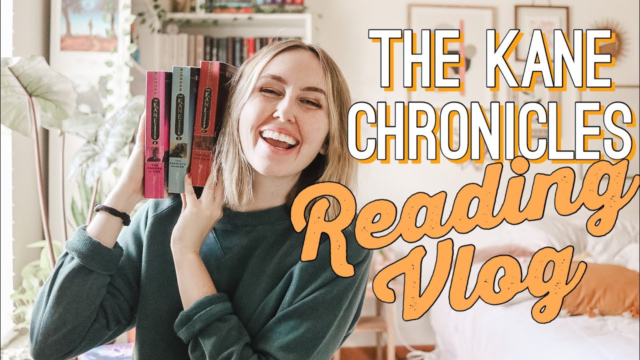 i finally read the kane chronicles!! | READING VLOG 📚