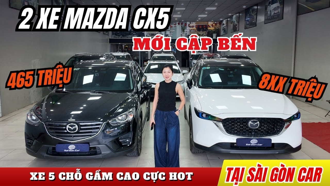 Cực HOT | 2 Siêu Phẩm MAZDA CX5 Cập Bến Cùng Lúc Tại Showroom Sài Gòn Car | Chỉ Từ 4xx Triệu