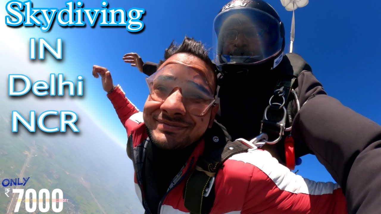 Trying Skydiving in Delhi NCR | Cheapest Skydiving In Delhi Price And All Details 
