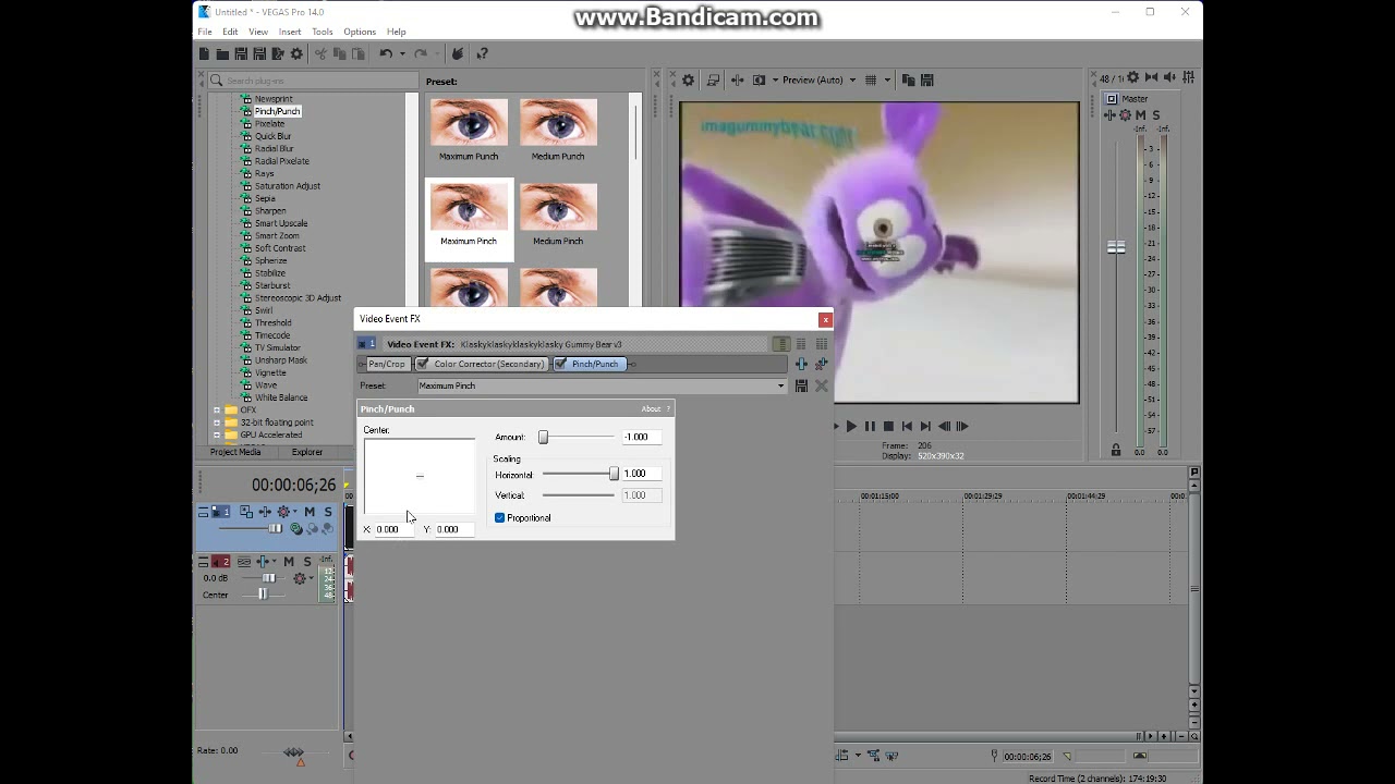 How to make Jovian Effect on Sony Vegas Pro