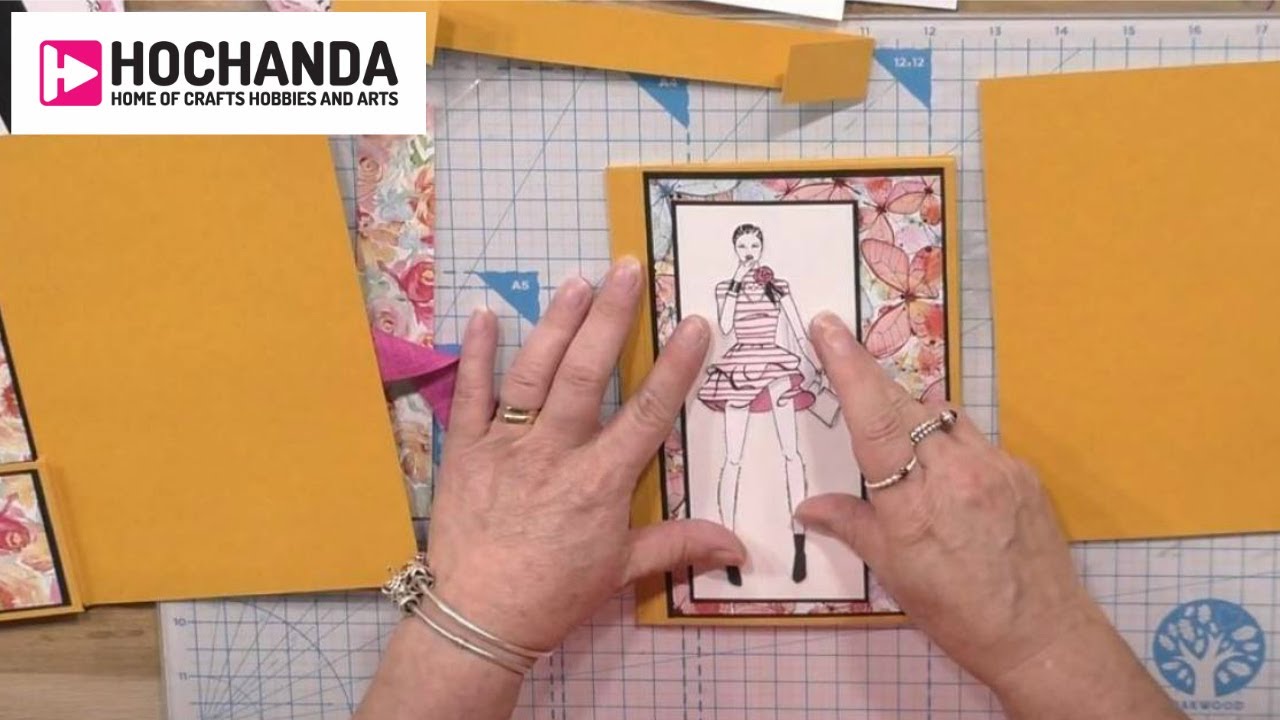 Get Creative with Lou Simms and Beautiful Papers from Ciao Bella on Hochanda!