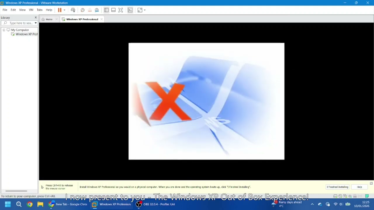 Installing Windows XP build 2600! [VMware edition]