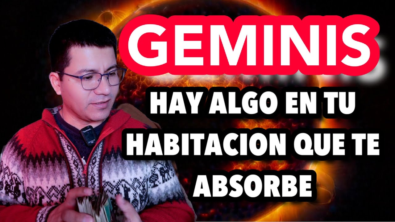GÉMINIS ♊️ URGENTE ‼️  EN TU CASA EXISTEN MALOS ESPIRITUS 😱 LIMPIA YA