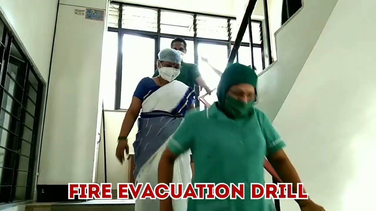 HOSPITAL FIRE MOCK DRILL/फायर ड्रिल/ Code Red / Fire Evacuation Drill of 