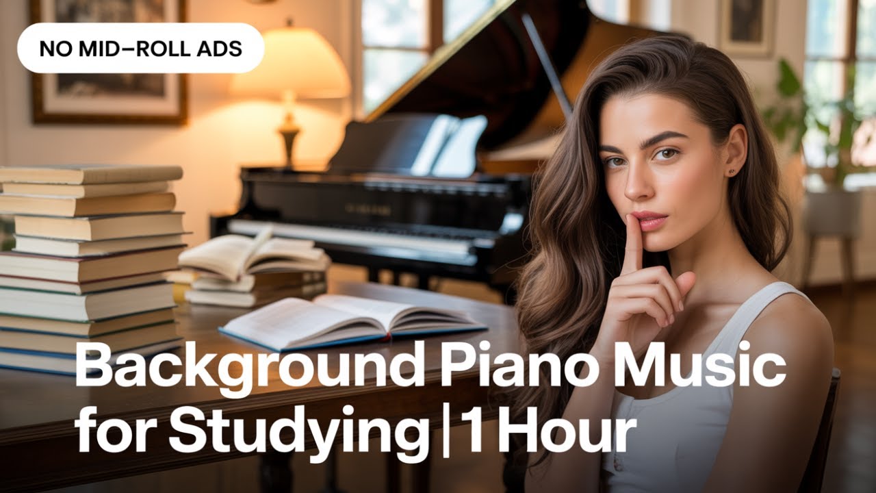 Relaxing Piano Music for Studying and Productivity | 1 Hour Deep Work