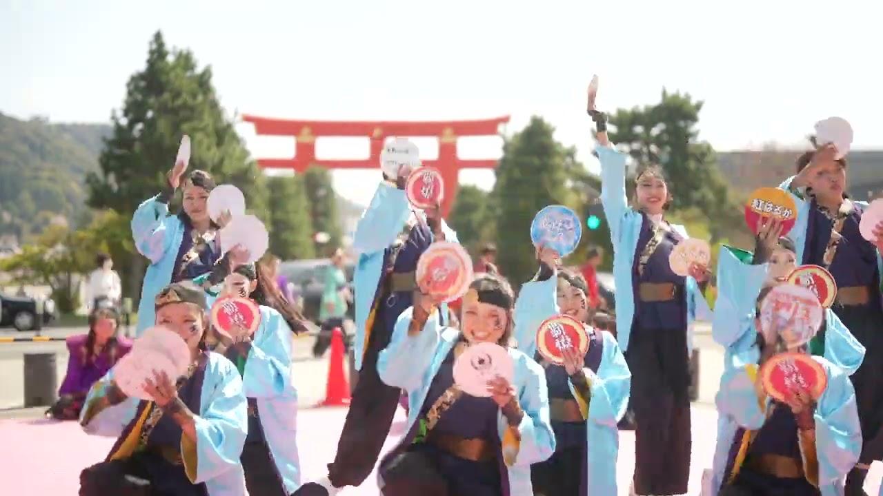 京炎 そでふれ！志舞踊　第19回京都さくらよさこい　神宮道南ステージ　2023年4月1日