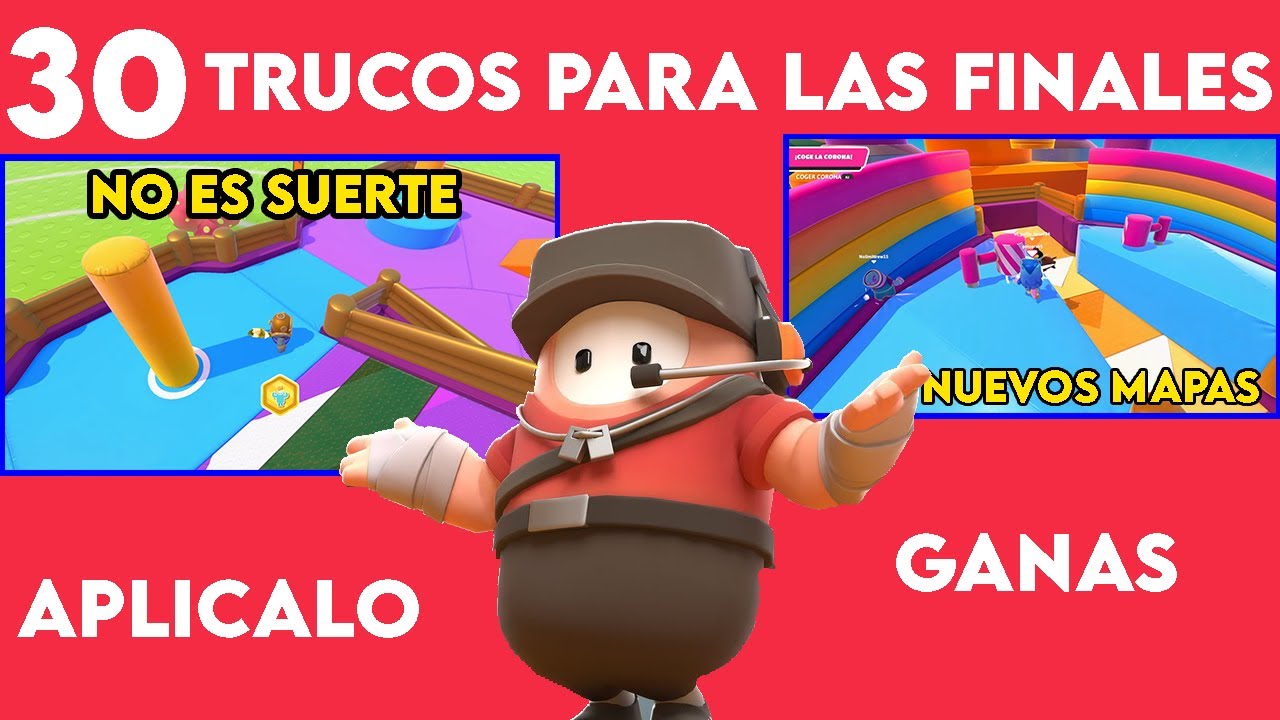 30 TRUCOS PARA GANAR SIEMPRE EN LAS FINALES DE FALL GUYS