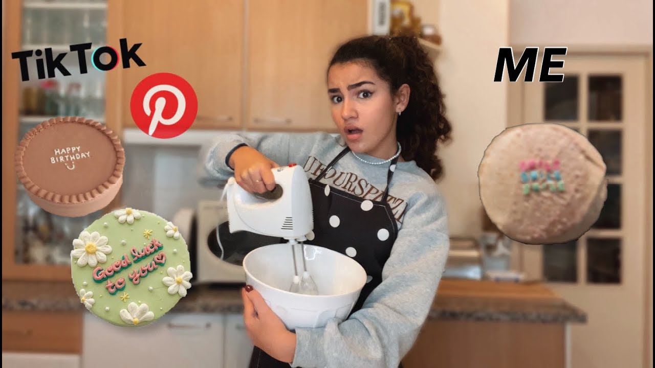 TENTEI FAZER UM BOLO PINTEREST!
