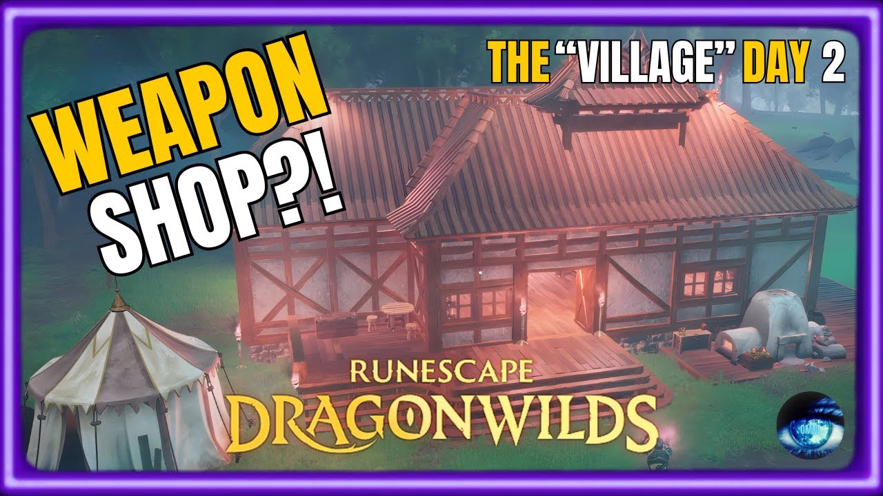 Building the COZIEST Weapon Shop Ever! RuneScape: Dragonwilds