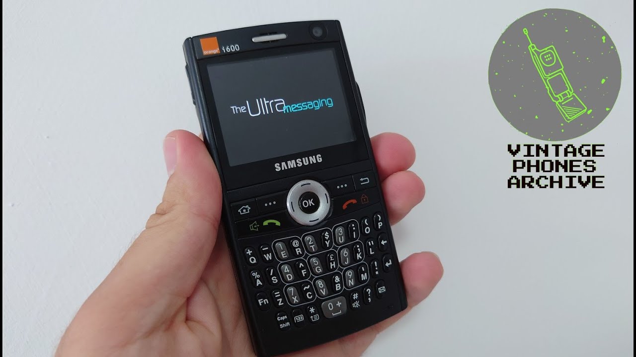 Samsung SGH-i600 The Ultra Messaging Mobile phone menu browse, ringtones, games, wallpapers