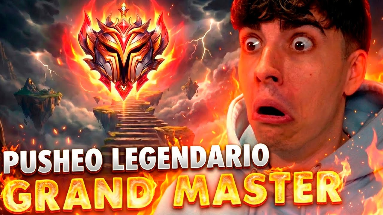 🗿¡PUSHEO LEGENDARIO! MASTER 646 LPS en la *NUEVA TEMPORADA* de LOL y el VIAJE DEFINITIVO