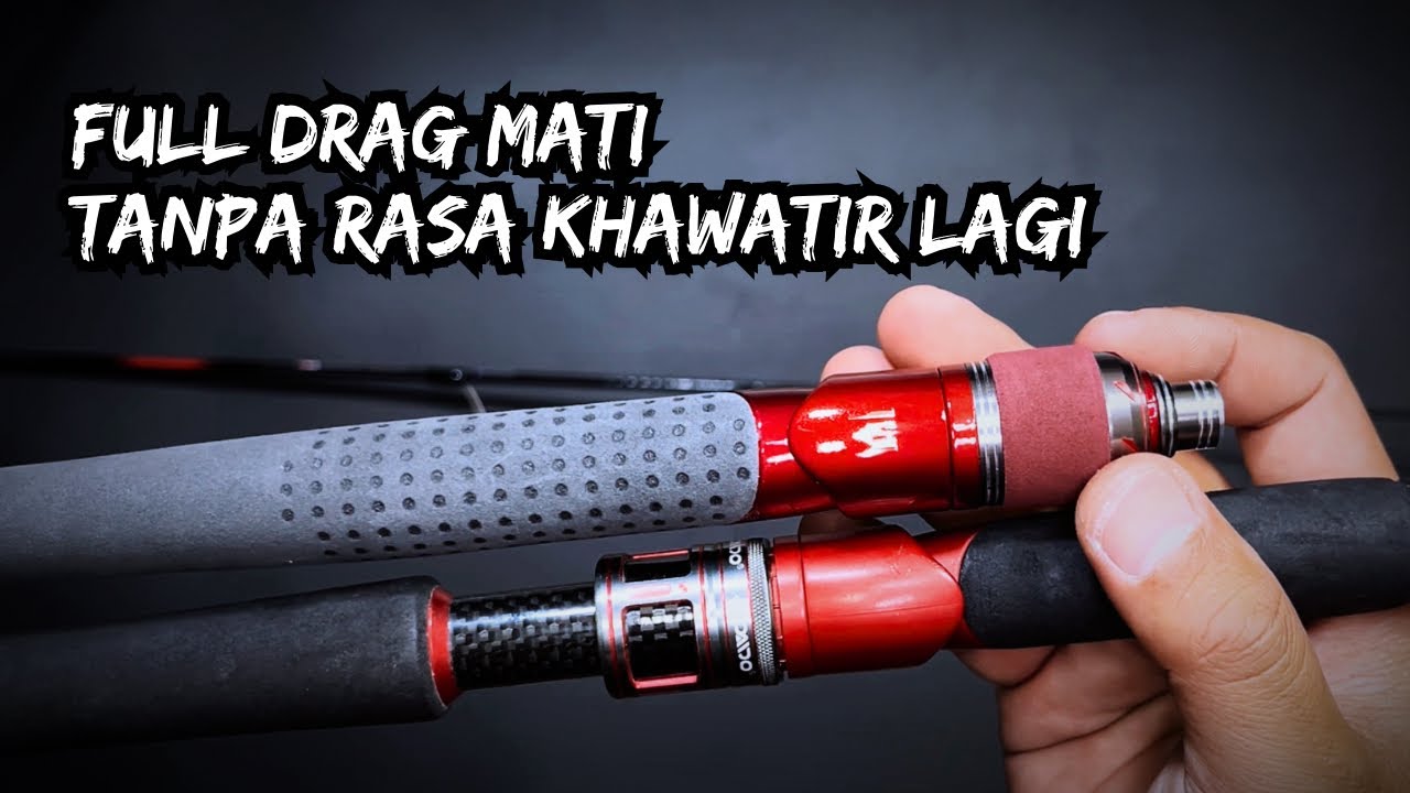SETELAN ANGLER FULL DRAG ‼️‼️ JORAN DAIDO ATHENA IV ‼️‼️
